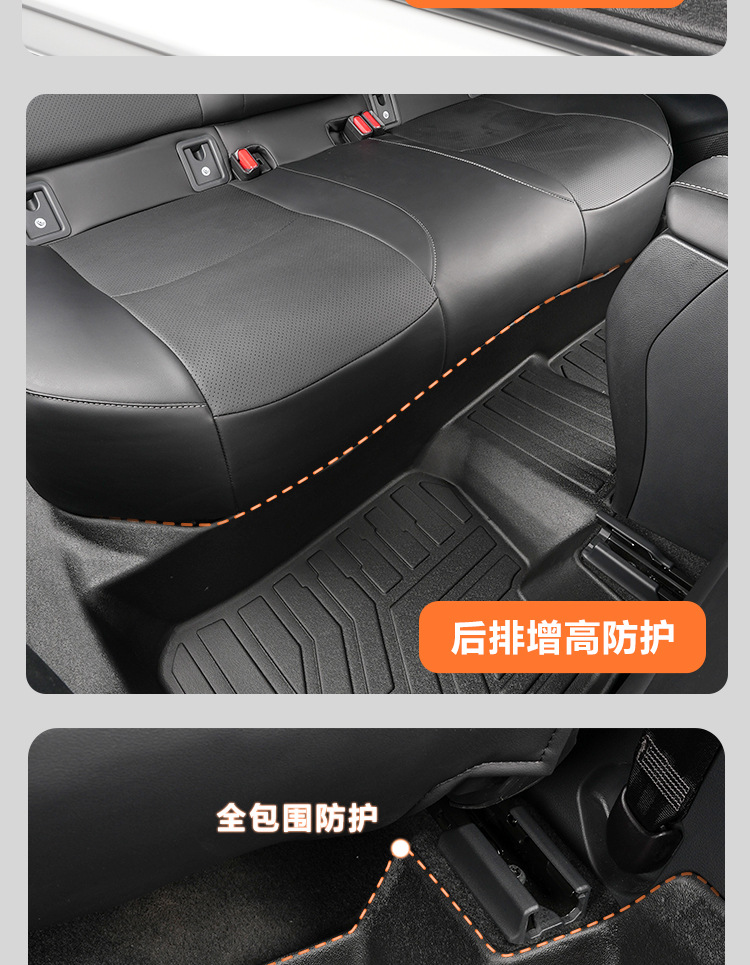 Suitable for Toyota Corolla models 14-26, full coverage interior modification accessories, waterproof TPE car floor mats