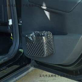 车载垃圾桶垃圾袋内用汽车多功能可折叠车上用品挂式车用储物收纳