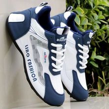 2025新款春秋季男鞋百搭老爹鞋网面休闲鞋皮面运动跑步鞋夏季秋冬