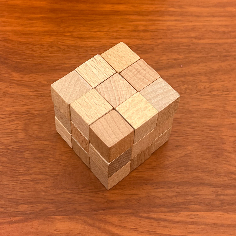 Luban Lock Kongming Lock conjunto completo juguetes educativos para Niños Estudiantes de la escuela primaria tamaño pequeño mini haya Kongming Lock fábrica fija