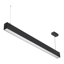 铝型材办公室吊线灯LED方通长条灯铝材拼接线型灯吸顶条形线条灯