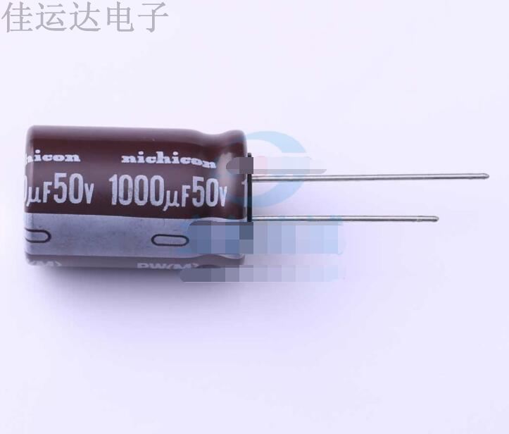 UPW1H102MHD 规格 1000UF 50V 引线型铝电解电容 原装供应