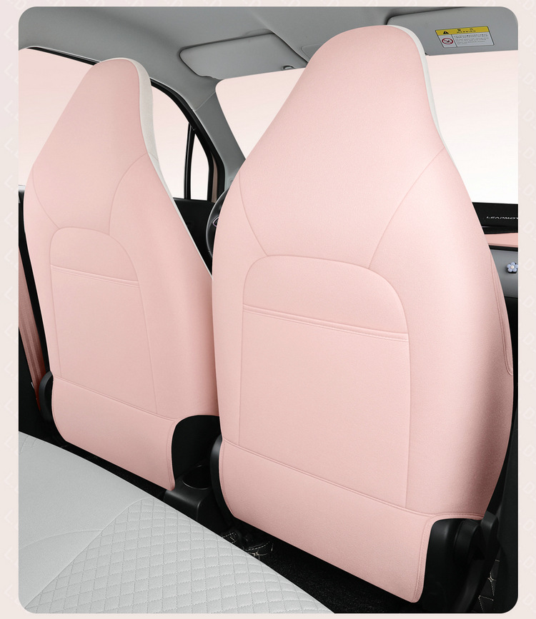 New zero run T03 special seat cover to3 four seasons GM seat cushion all-inclusive linen fabric seat cover cartoon