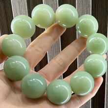 菩提手串大尺寸青提奶盖绿飘花菩提手持手串文玩厂家直销菩提跨境