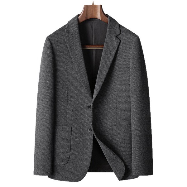 Men's casual suits 2025 autumn and winter light luxury business wool…