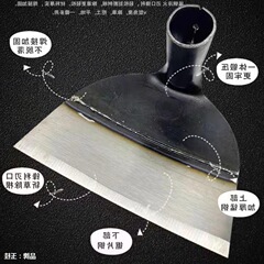 Factory wholesale pioneer hoe for planting vegetables, weeding, full steel hoe, old-style agricultural tools, hoe ash scraper, hoeing ground saw blade steel hoe