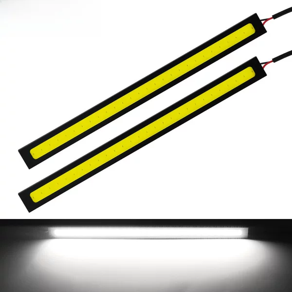 Yade Car Daytime Running Light 17cm Cob Ultra-Thin High-Brightness Led Daytime Running Light Waterproof 12V Decorative Lighting