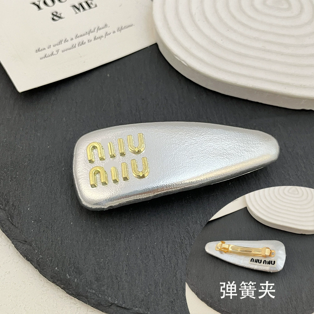 Miumiu, модная заколка для волос, универсальные шпильки, шпилька