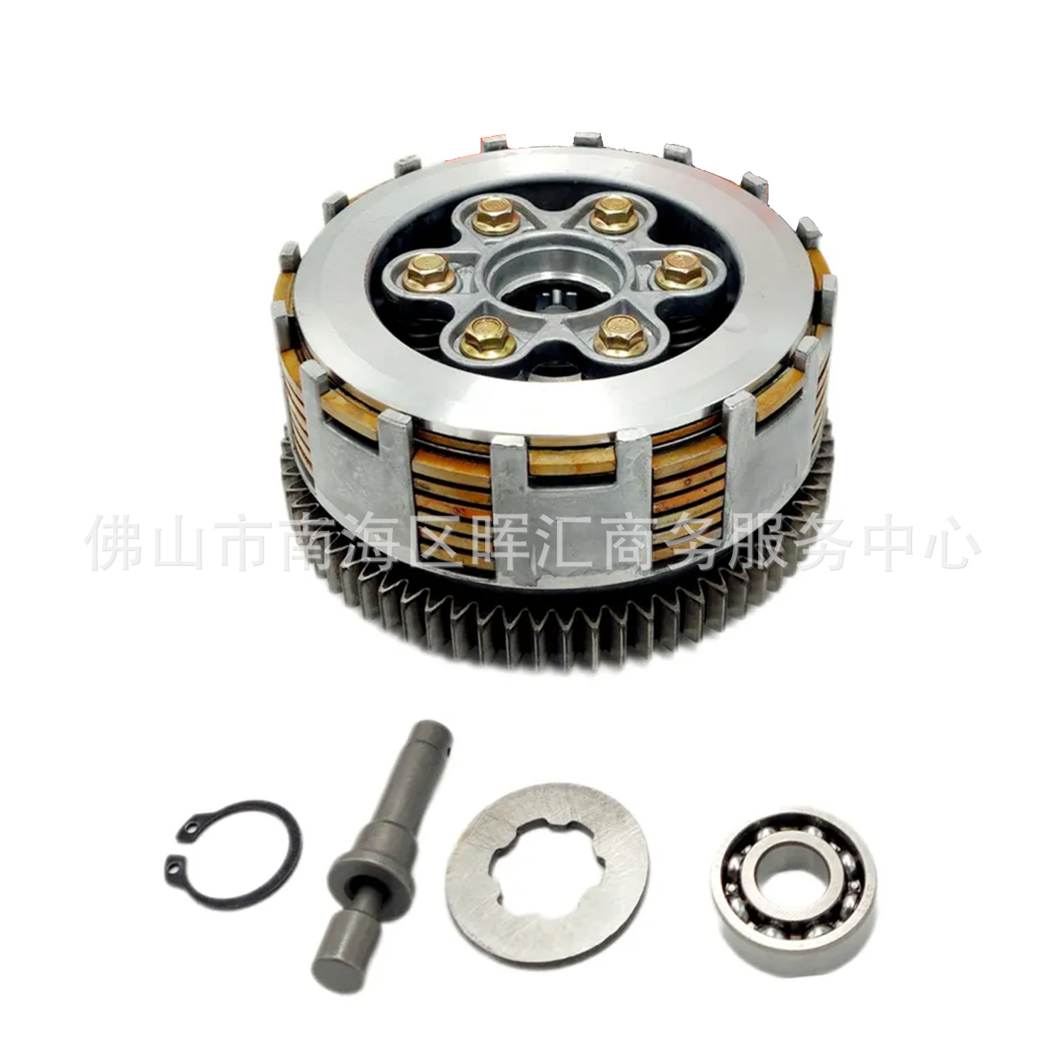 外贸厂美客多摩托车离合器总成大鼓CG250六柱7片Vento Nitrox250T