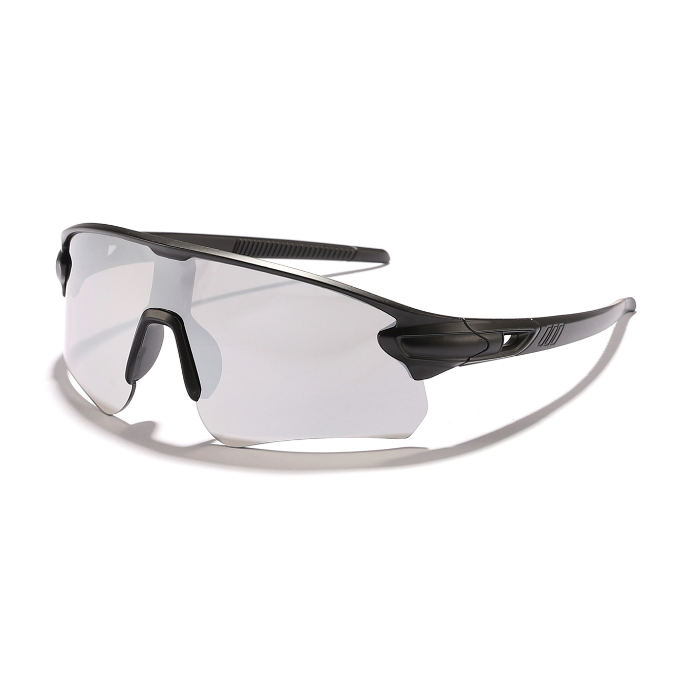 Nuevas gafas de ciclismo deportivas al aire libre transfronterizas para hombres y mujeres, gafas de sol de protección solar de medio marco de colores Sunglass image 9