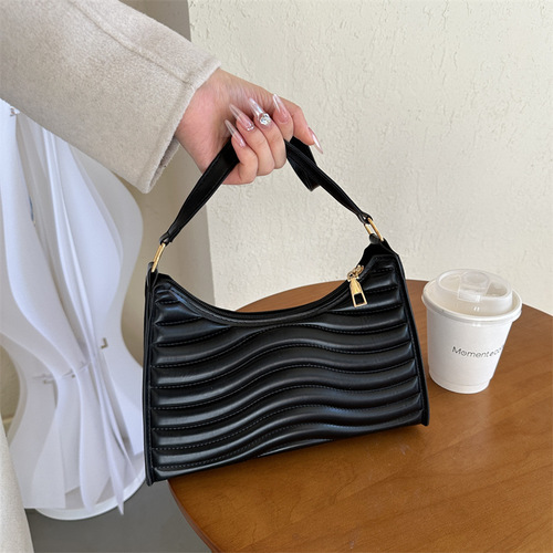 Ladies Commute Quality Simple Underarm Bag Women 2024 Single Shoulder New Style Versatile Ins Single Shoulder Dumpling Bag Women's Handbag