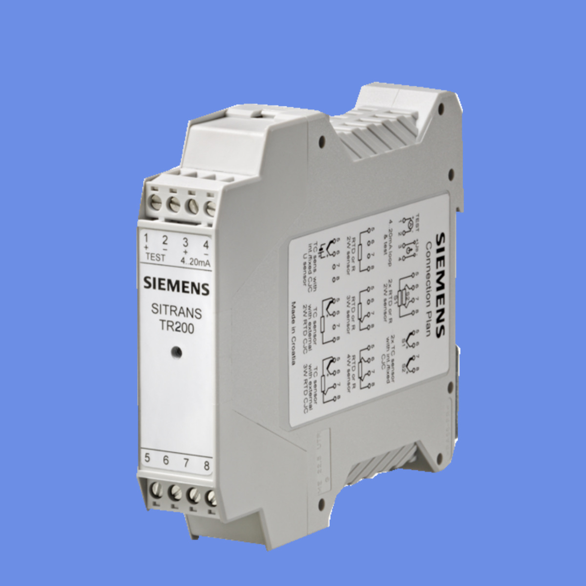 7NG3032 7NG3092 7NG3032-1JN00 TR200温度变送器导轨安装西门子