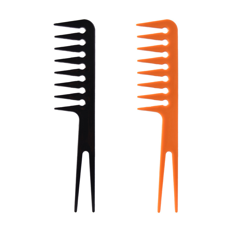 二合一の櫛の理髪専用のヘアサロンの美容用品の両用の櫛を染めます。|undefined