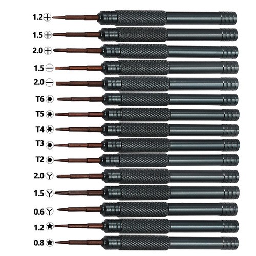Mobile phone disassembly screwdriver, watch glasses screwdriver, precision instrument screwdriver, cross Y-shaped aluminum screwdriver