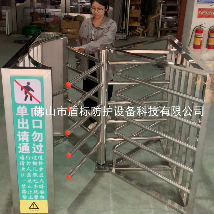 源头厂家直供成品半高单向滚闸机 单位美术馆商场进出通道半高匝