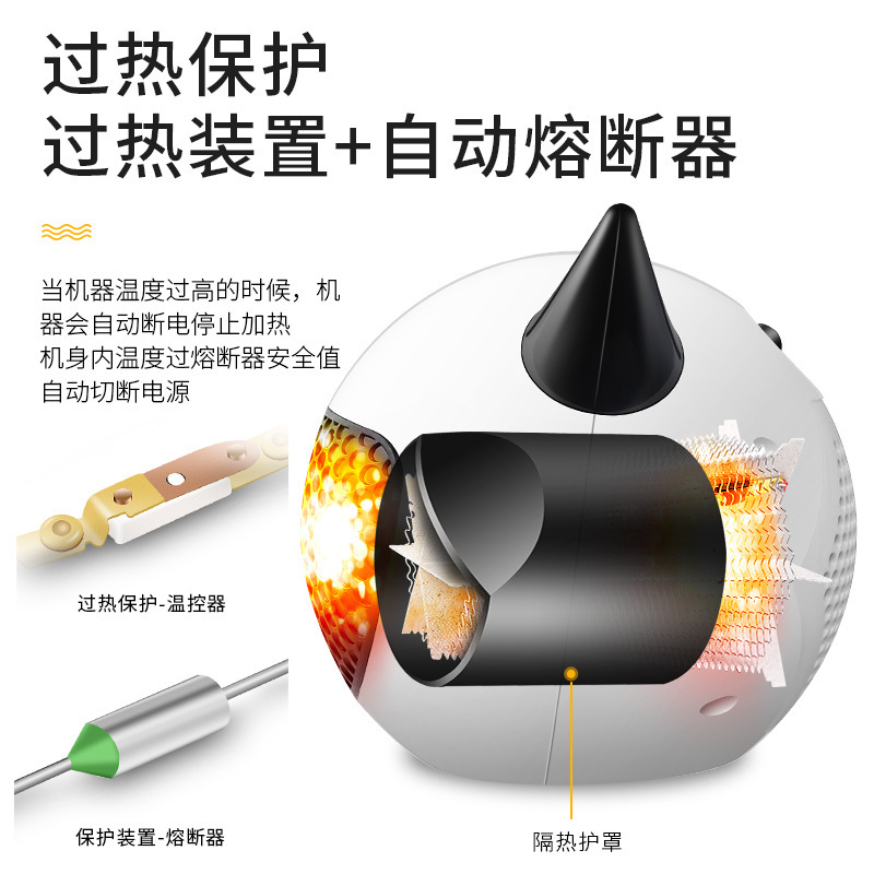 小悪魔ヒーター家庭用小型ヒーター小太陽オフィスデスクトップミニヒータークロスボーダー卸売り|undefined