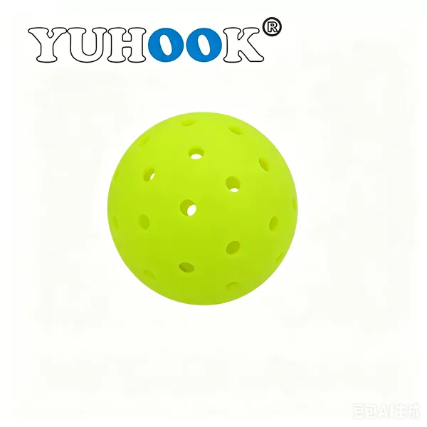 Tpe Integrated Pickleball Molded Ball for Outdoor Sports, 40-Hole Competition and Beginner Training Ball, 48-Hole Pickleball