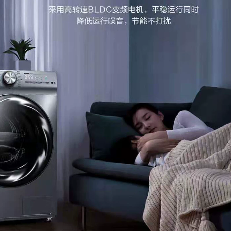 Xiao Swan TG100Q61Y, дочерняя компания Midea Group, полностью автоматическая 10кг барабанная водяная куб, холодная вода стирка и парение