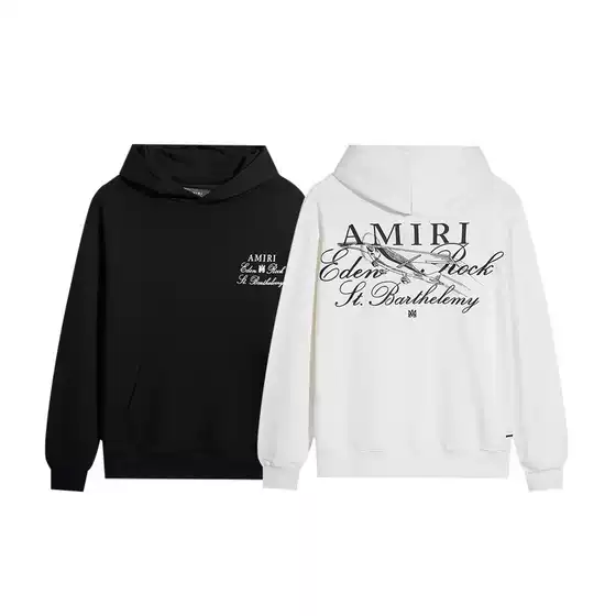 2023 Fall/Winter New AMI Classic Letter Logo Print Hoodie Unisex Wholesale Dropshipping