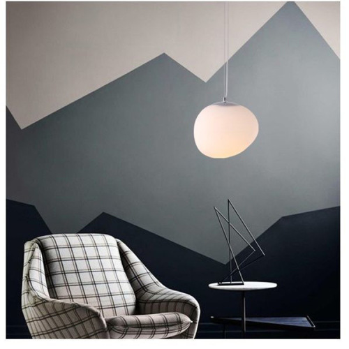 北欧创意玻璃吊灯简约客厅餐厅儿童卧室创意丹麦设计师鹅卵石吊灯