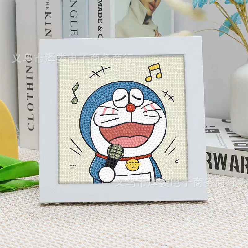 Набор для алмазной вышивки (Sanrio) Пикачу в раме, 17×17 см, комплект для полного стежка DIY