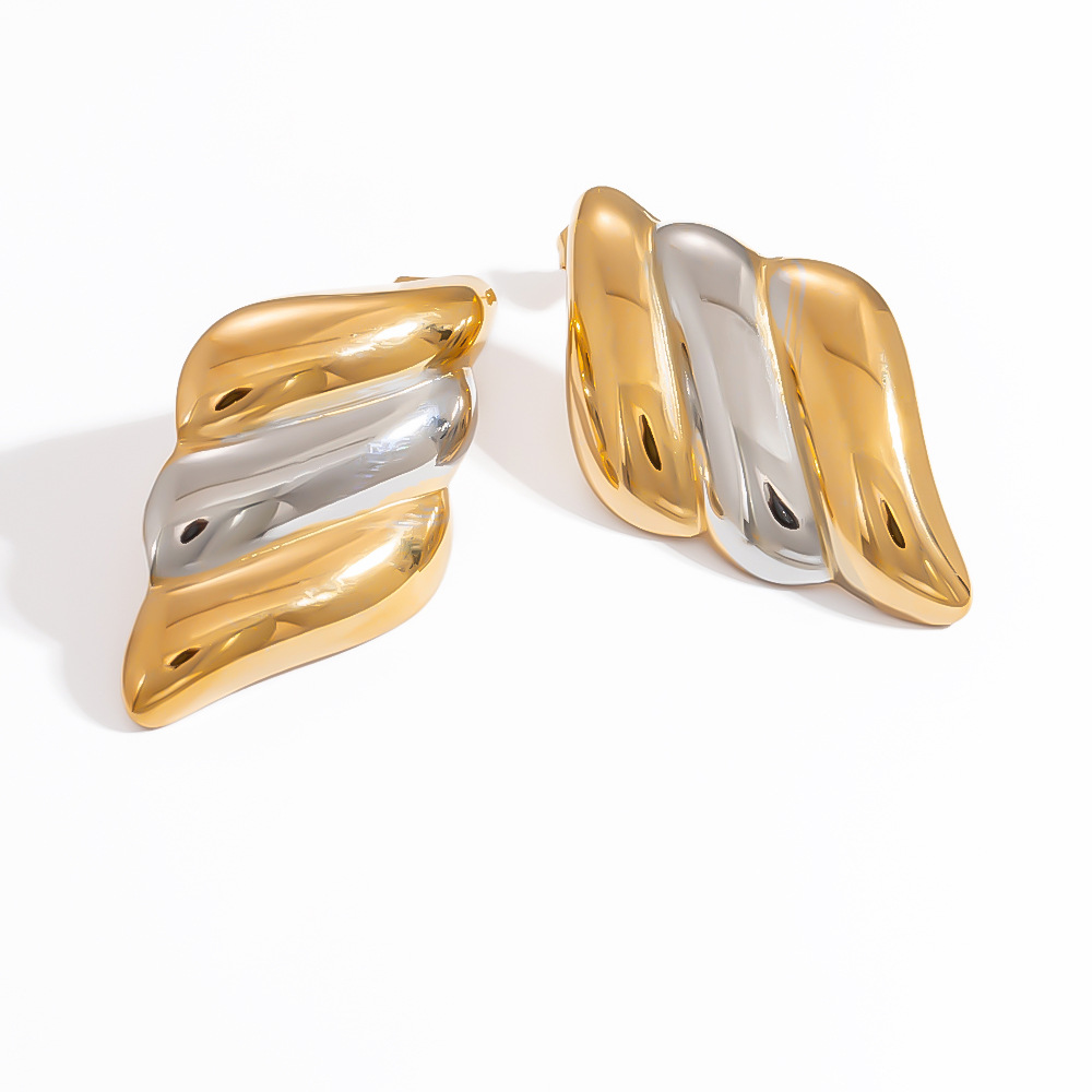 9g Weight 0.03µm-0.05µm Gold Plating Thickness PVD Coated Gold Plating Process 304 Stainless Steel Ear Needle Material Real Gold Plated Plating Material Ear Studs Classification 18K Gold Plating Color 1 Pair Quantity Casual, Daily Occasion 304 Stainless Steel Material C Shape, Geometric Pattern All Seasons Season Women's Gender Vintage Style, Classic Style Style Waterproof Non Tarnish, Irregular, Mixed Metal, Plating Craft PVD Coated Real Gold Plated 18K Gold C Shape Geometric 304 Stainless Steel Vintage Style Classic Style Waterproof Non Tarnish Ear Studs 10