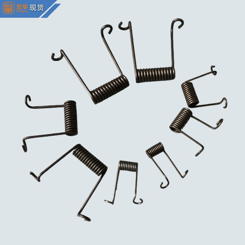 厂家直供批发碳钢左右扭转弹簧 现货对称夹子弹簧 固定花架弹簧|ms