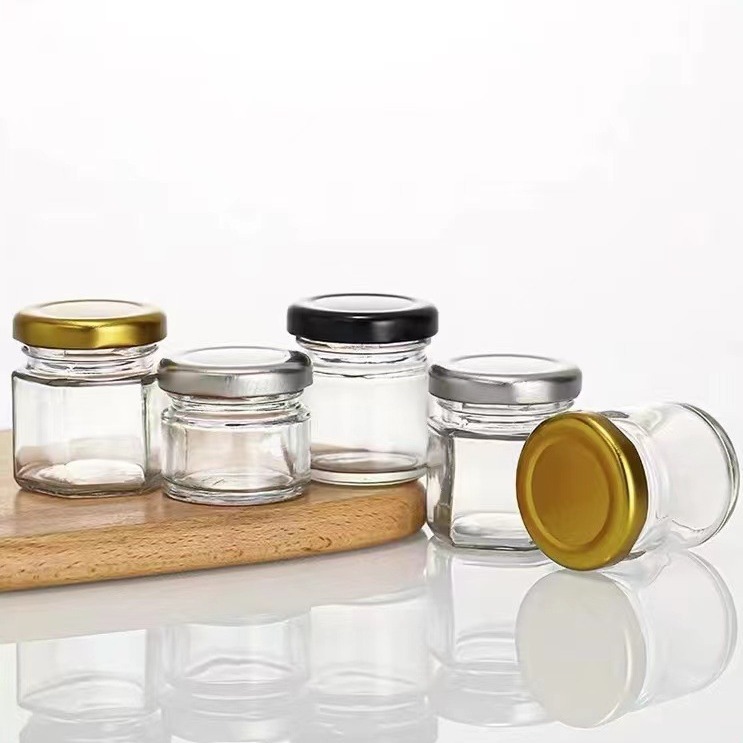 厂家批发果酱瓶蜂蜜燕窝瓶 喜蜜瓶玻璃密封罐25ml小号分装玻璃罐