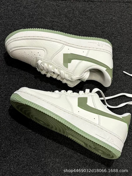 Putian Pure Original Air Force 1 Air Force One Joint Wheat Color Double Hook Low-Top Autumn and Winter Sneakers for Men and Women