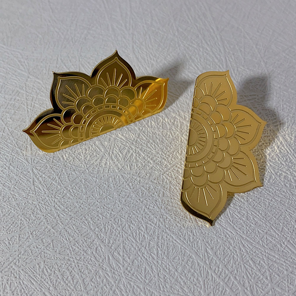Daily Occasion 304 Stainless Steel Material 1 Pair Sweet Simple Style Leaves Flower Plating Titanium Steel 18k Gold Plated Ear Studs