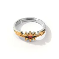 Двухмерные анимационные периферии Code Geass Lelouch of the Rebellion Королевский путь кольцо бриллиантовый глаз Открывающее кольцо