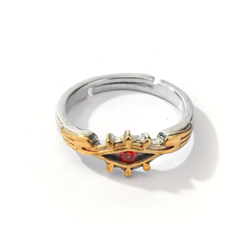 Двухмерные анимационные периферии Code Geass Lelouch of the Rebellion Королевский путь кольцо бриллиантовый глаз Открывающее кольцо