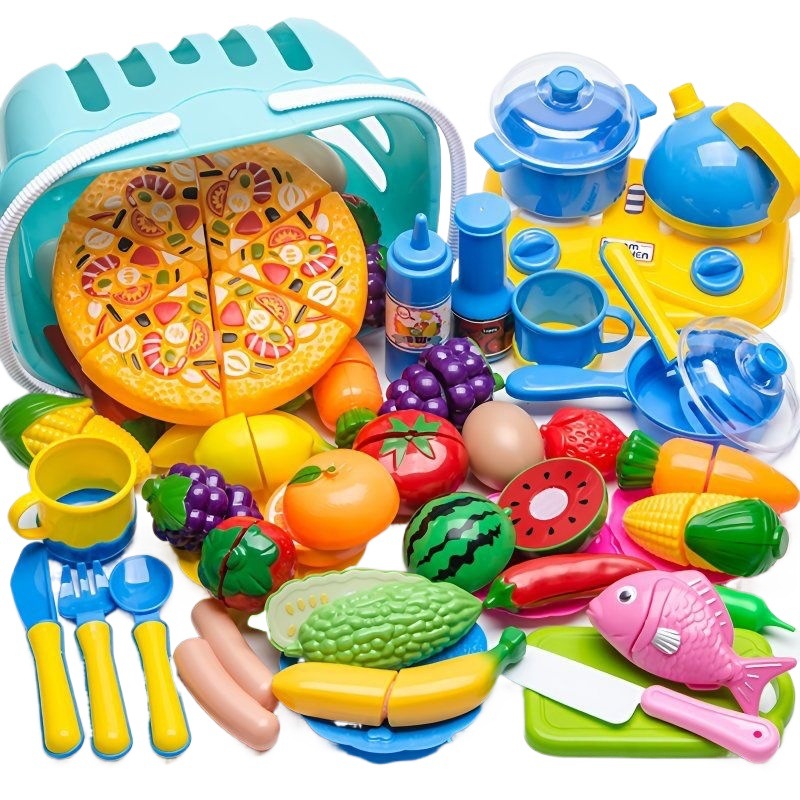 Juguetes de corte de frutas para niños, simulación de cocina, juegos de corte de frutas y verduras, juegos de rompecabezas