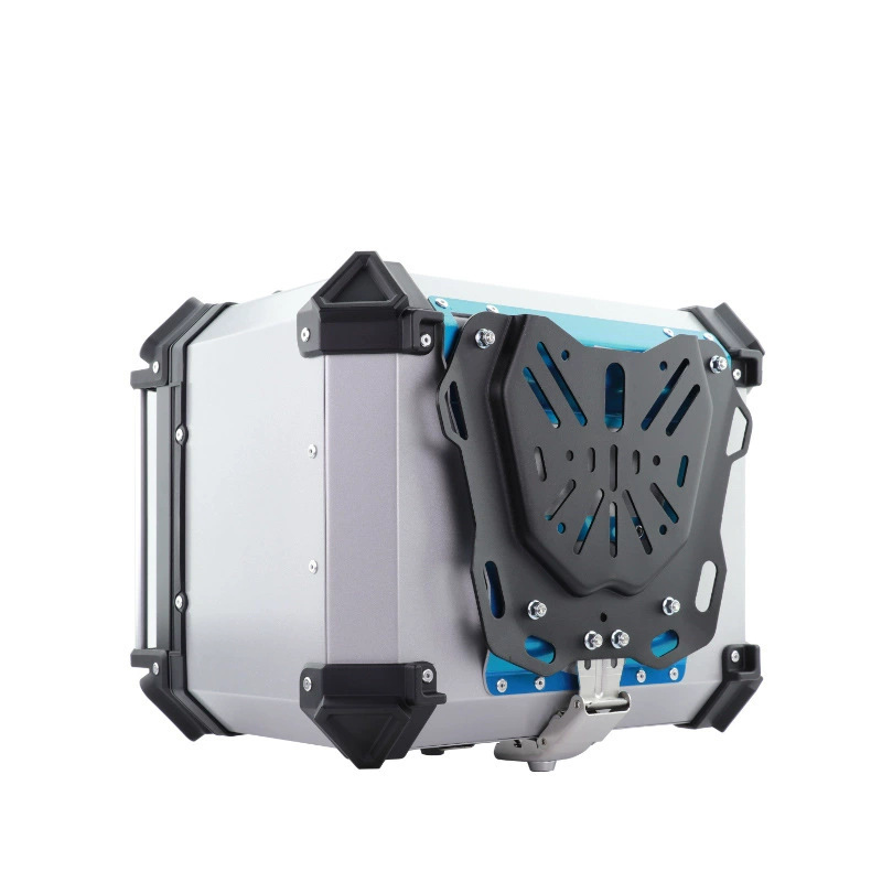 Coche eléctrico tronco motocicleta aleación de aluminio tronco universal batería de gran capacidad caja de almacenamiento de coche Caja de Herramientas grande