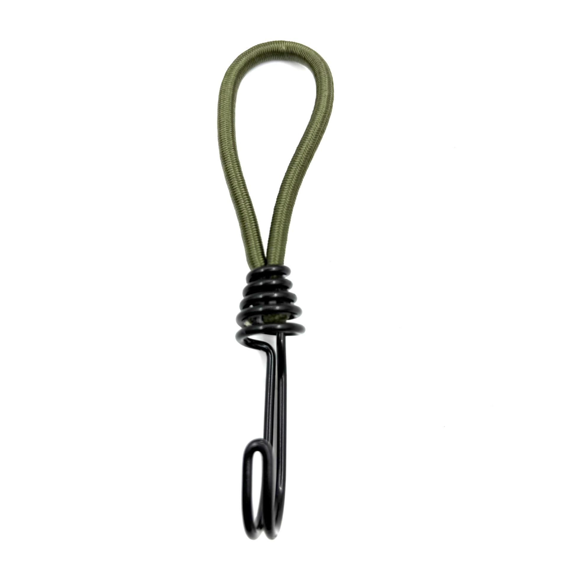 Camping al aire libre hebilla de cuerda elástica 6mm fija con cuerda elástica gancho accesorios de camping cables de tracción