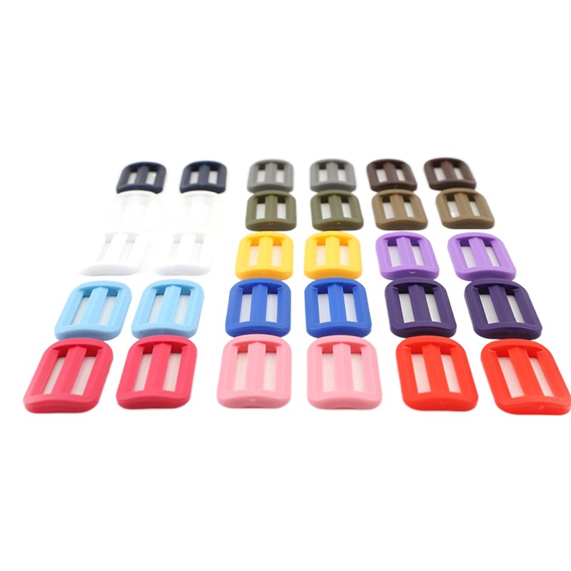Source manufacturers non-slip plastic teeth day buckle color day buckle children's cartoon school bag buckle can be customized
