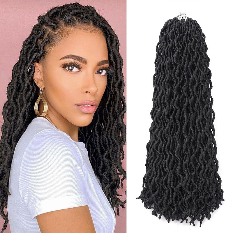 Gypsy Locs Hair Roll Gypsy Chemical Fiber Wig African Dirty Braid Crochet Hair Twig European and American Wig