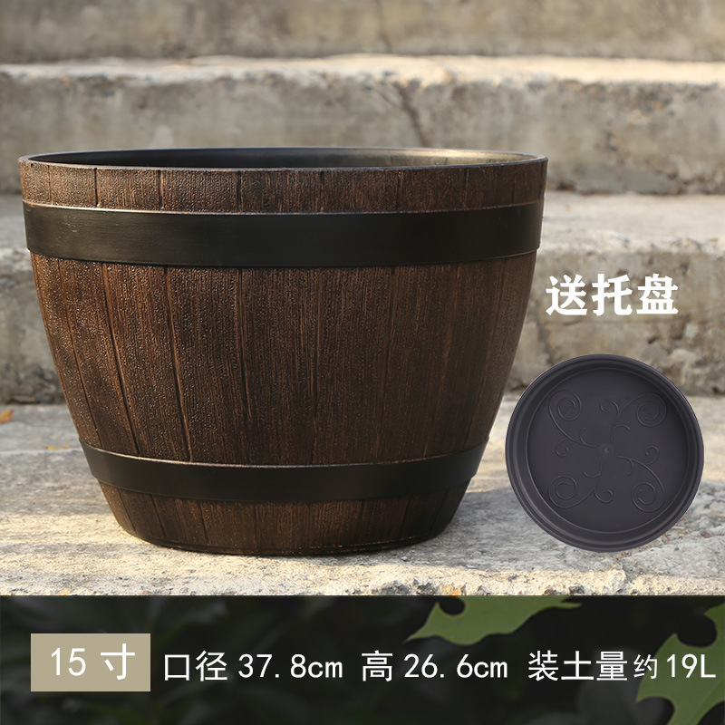 别墅门口花盆大号特大号家用大型花盆落地庭院种树盆龙缸铁树其他|undefined
