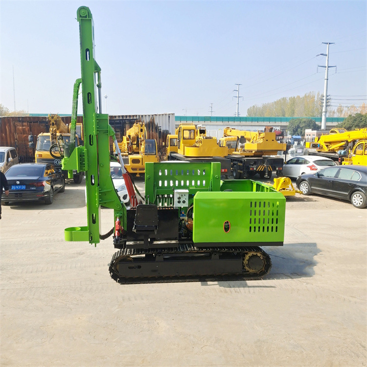 高低履带光伏打桩机 履带式山地潜孔钻机 全液压山区岩石钻孔机
