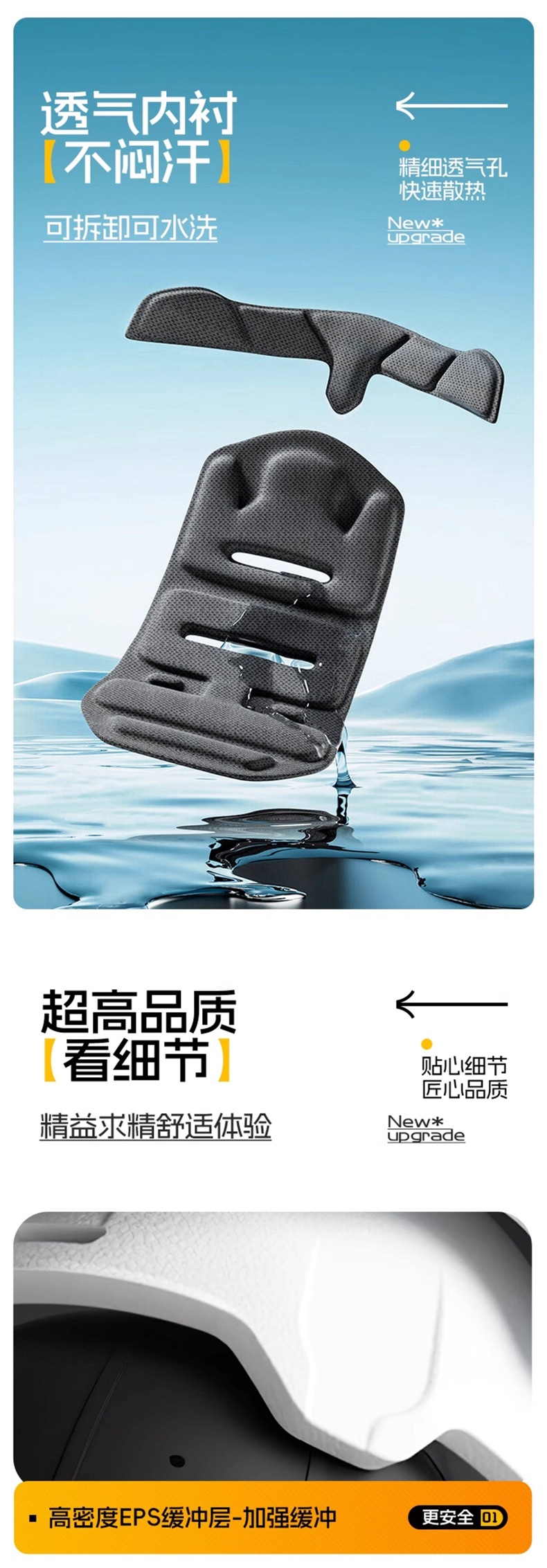 3C certified helmet for men and women, suitable for electric bikes and motorcycles, suitable for all seasons, summer sun protection, lightweight and breathable