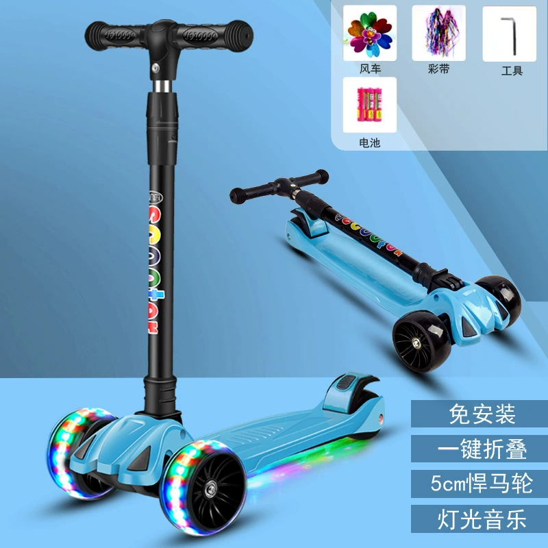 Детский самокат От 2 до 12 лет Регулировка высоты детский одноногий самокат для мальчиков и девочек Baby Scooter детский