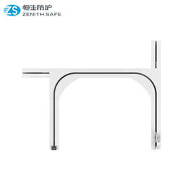 医院暗装嵌入式轨道输液隐藏式导轨隔帘轨病房铝合金导轨轨道