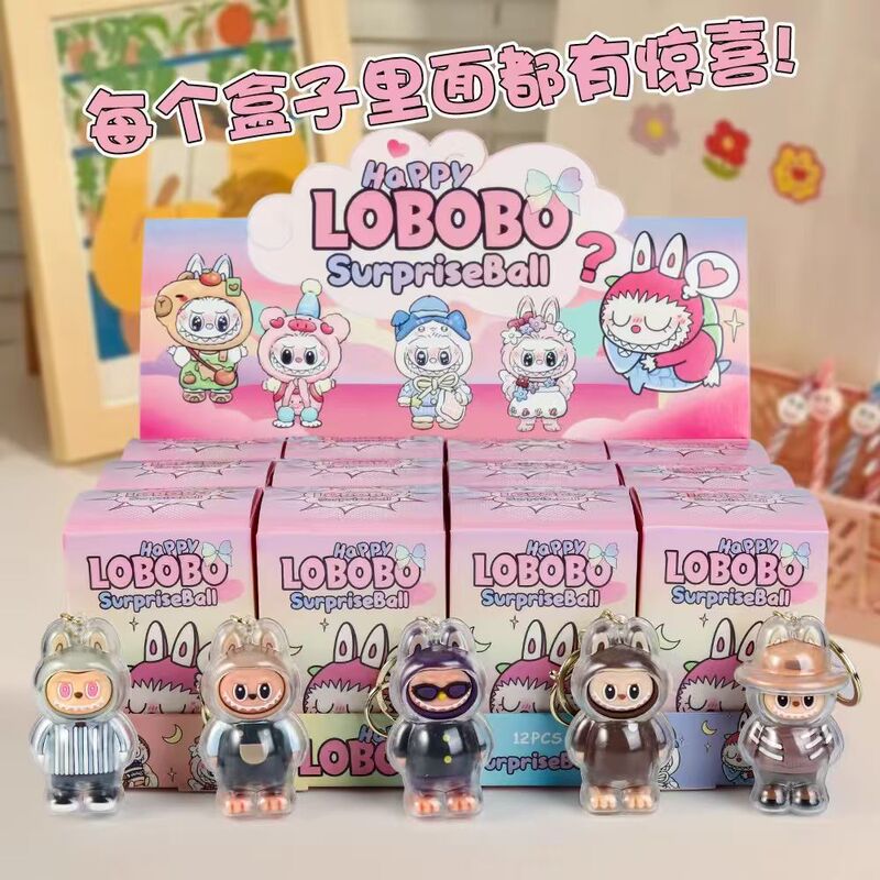 拉布布盲盒labubu盲盒泡泡玛特盲盒拉布布公仔娃娃钥匙扣跨境盲盒|undefined