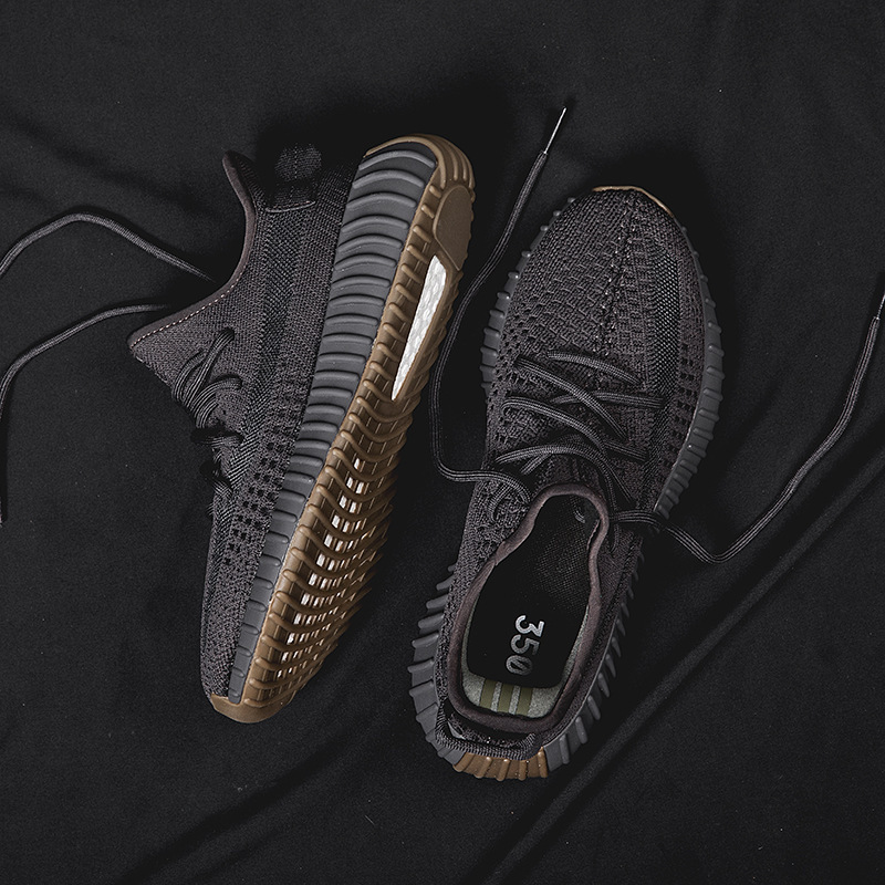 官网正品椰子350黑武士透气新款真爆男款轻便莆田yeezy通用运动鞋|undefined