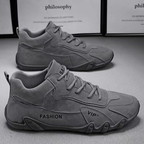 2026 New Men's Shoes Spring/Autumn Waterproof Durable Work Boots Non-Slip Men's Office Labor Lightweight Deodorant Fashion Trendy Shoes