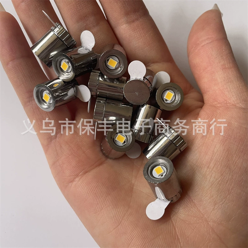 Мини-светодиодная вращающаяся ручка лампа хрустальная основа светит плоские фары красочные светящиеся маленькие лампочки DIY игрушечные лампы