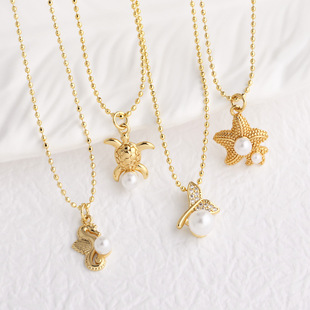 AS�Ʒ�W���羳���N���麣���L�������ǵ�����nkb524 necklace
