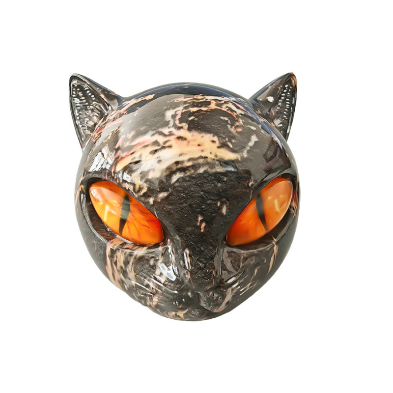 亚马逊Luxury Black Cat Stone Sculpture 奢华黑猫石雕树脂典雅|undefined