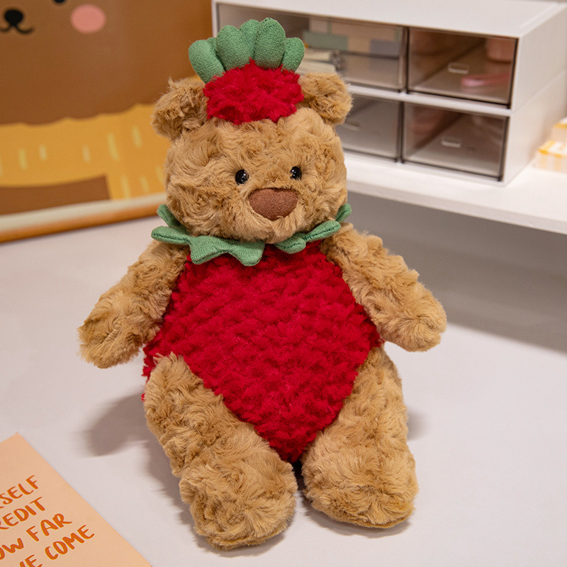 Ours Fraise 30cm / Comme le montre la figure