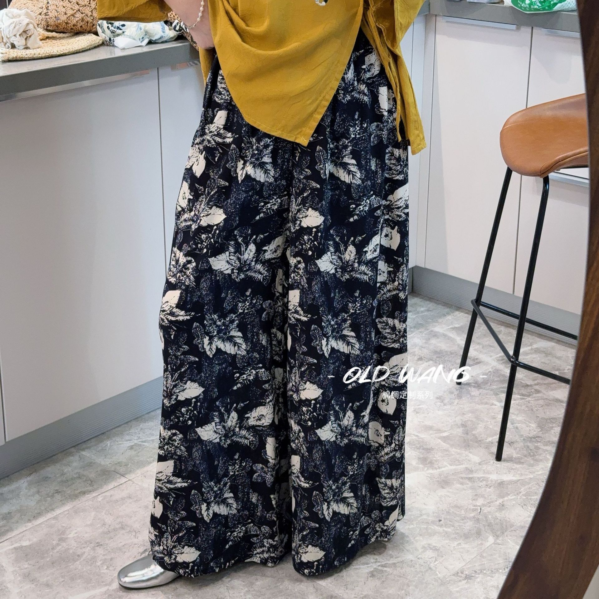 [Algodón] mujer verano 2024 cintura alta versátil retrógrada delgada una falda de busto